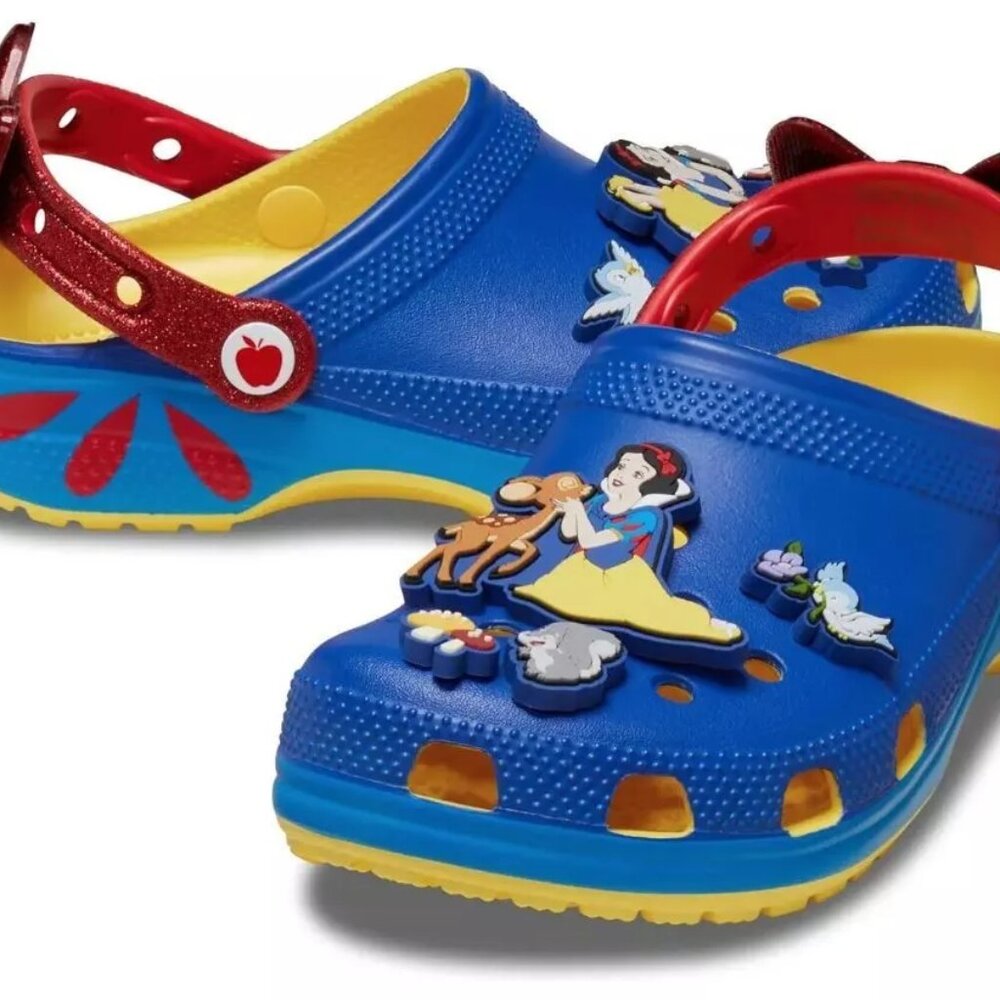CROCS Disney Snow White Classic Clog  Size 4 Men / 6 Women